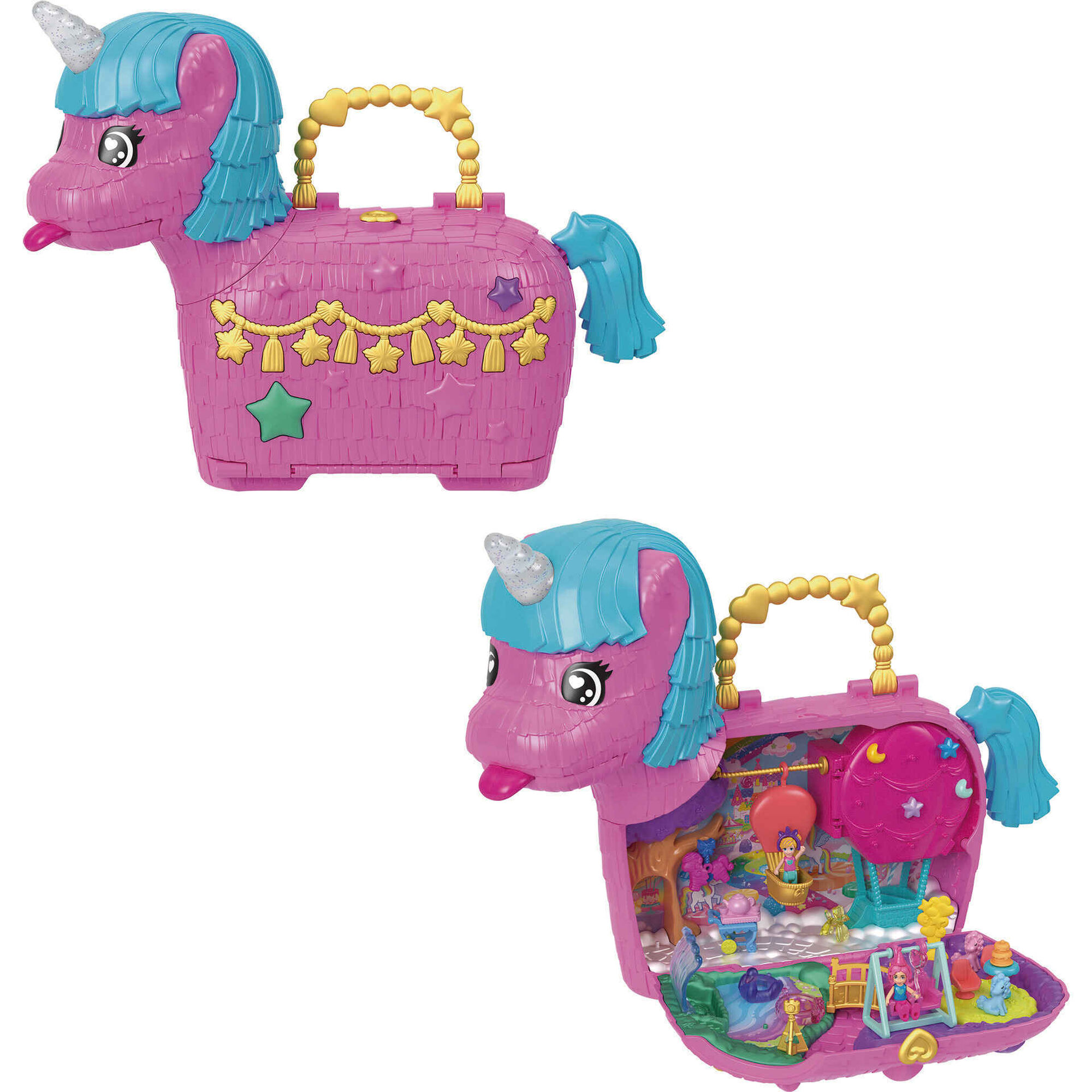 Polly Pocket Pinhata do Unicórnio