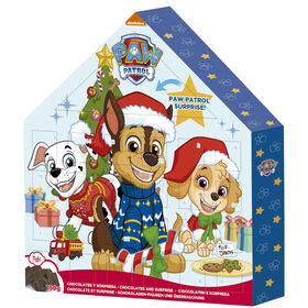 Calendário do Advento de Chocolate Patrulha Pata