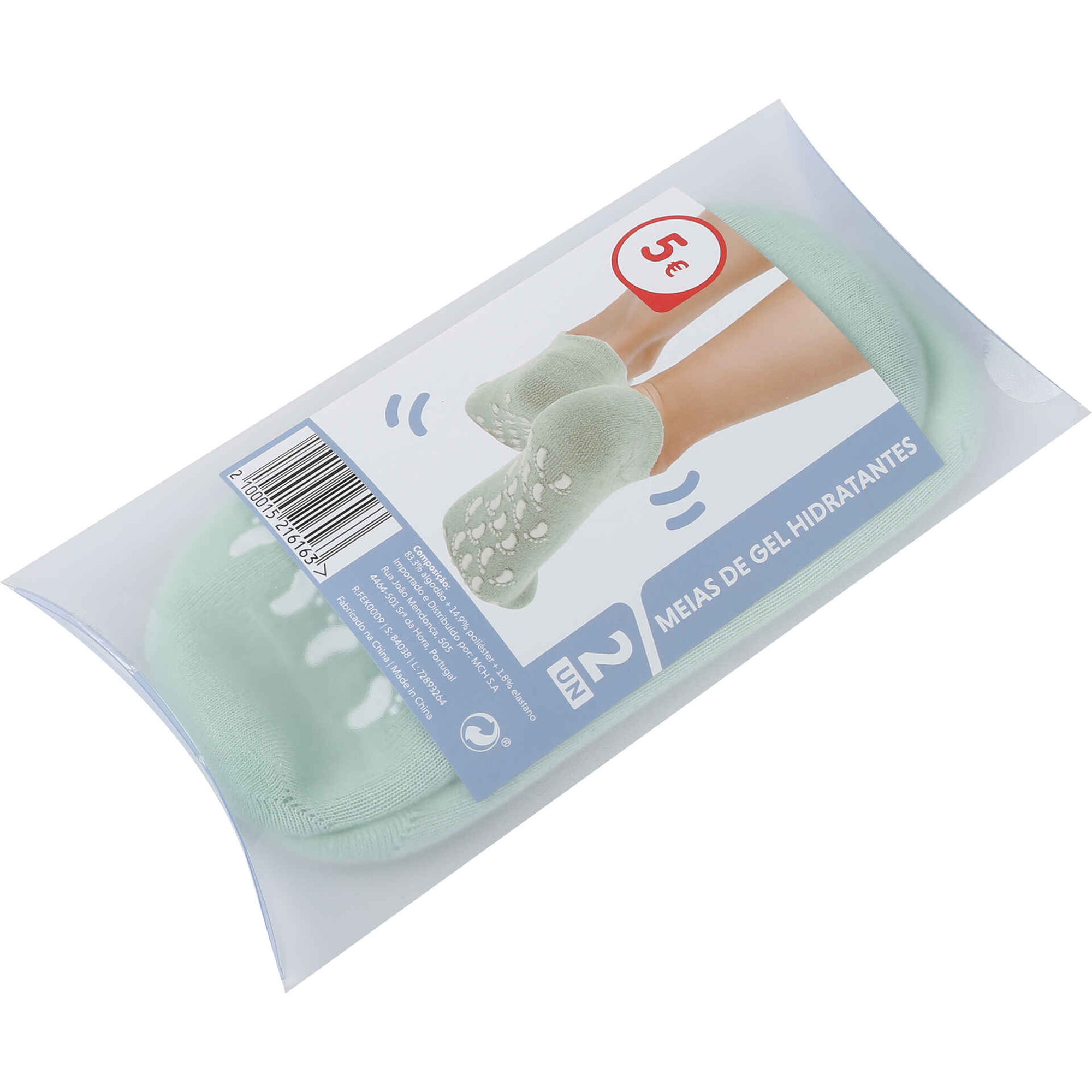 Meias de Gel Hidratantes Bazar&atilde;o