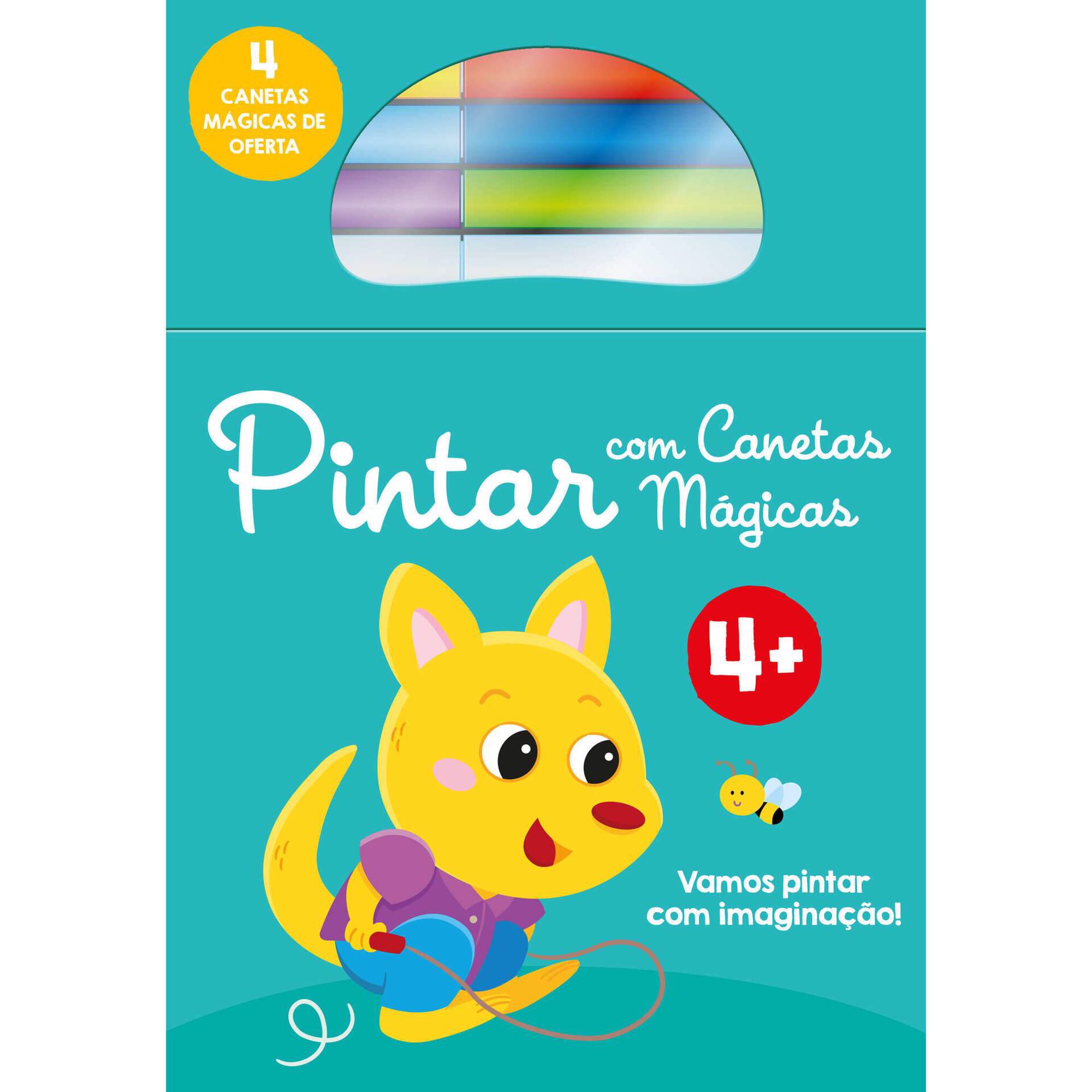 Pintar Com Canetas Mágicas - Canguru Pintar Com Canetas Mágicas - Canguru