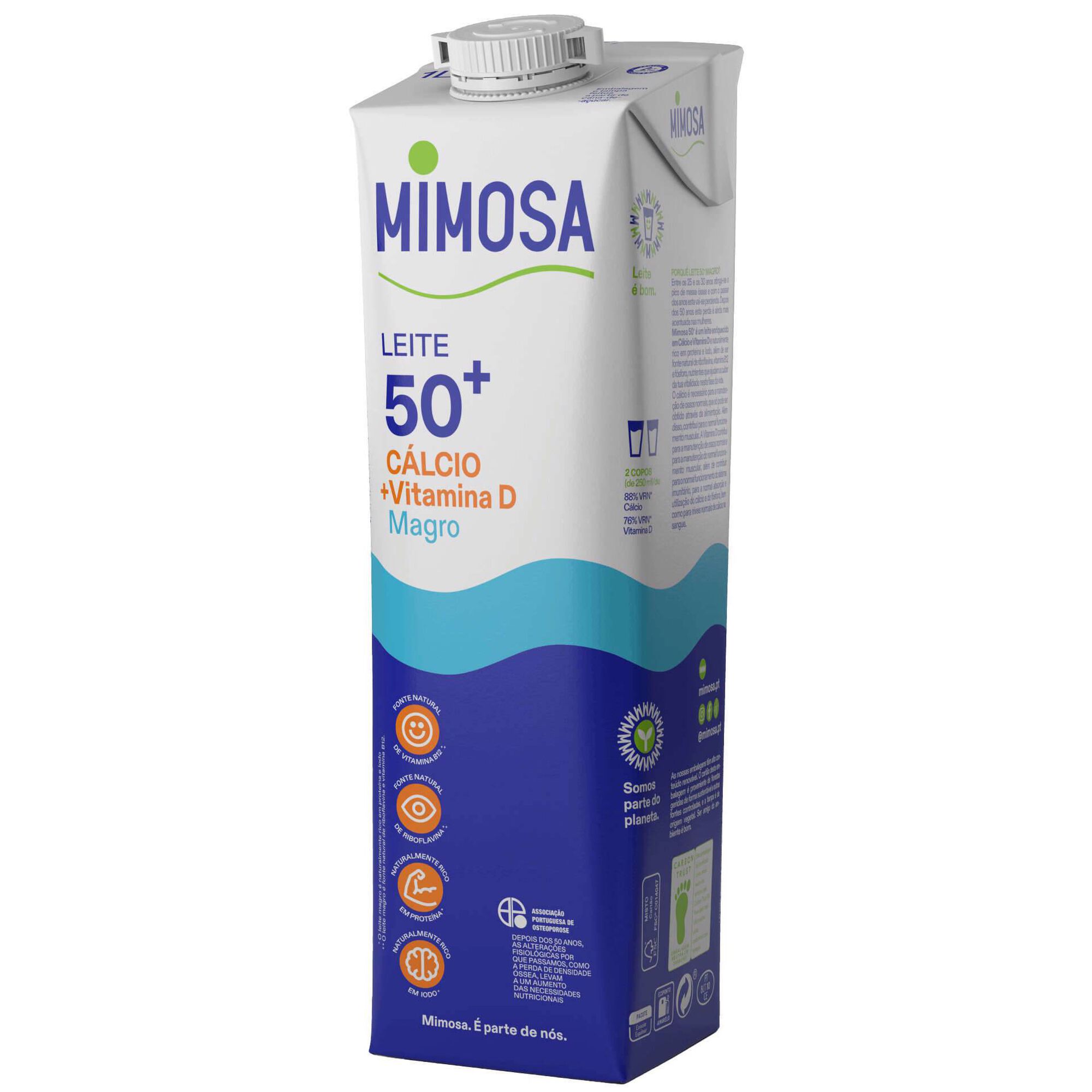 Leite UHT Magro Bem Especial C&aacute;lcio Mimosa