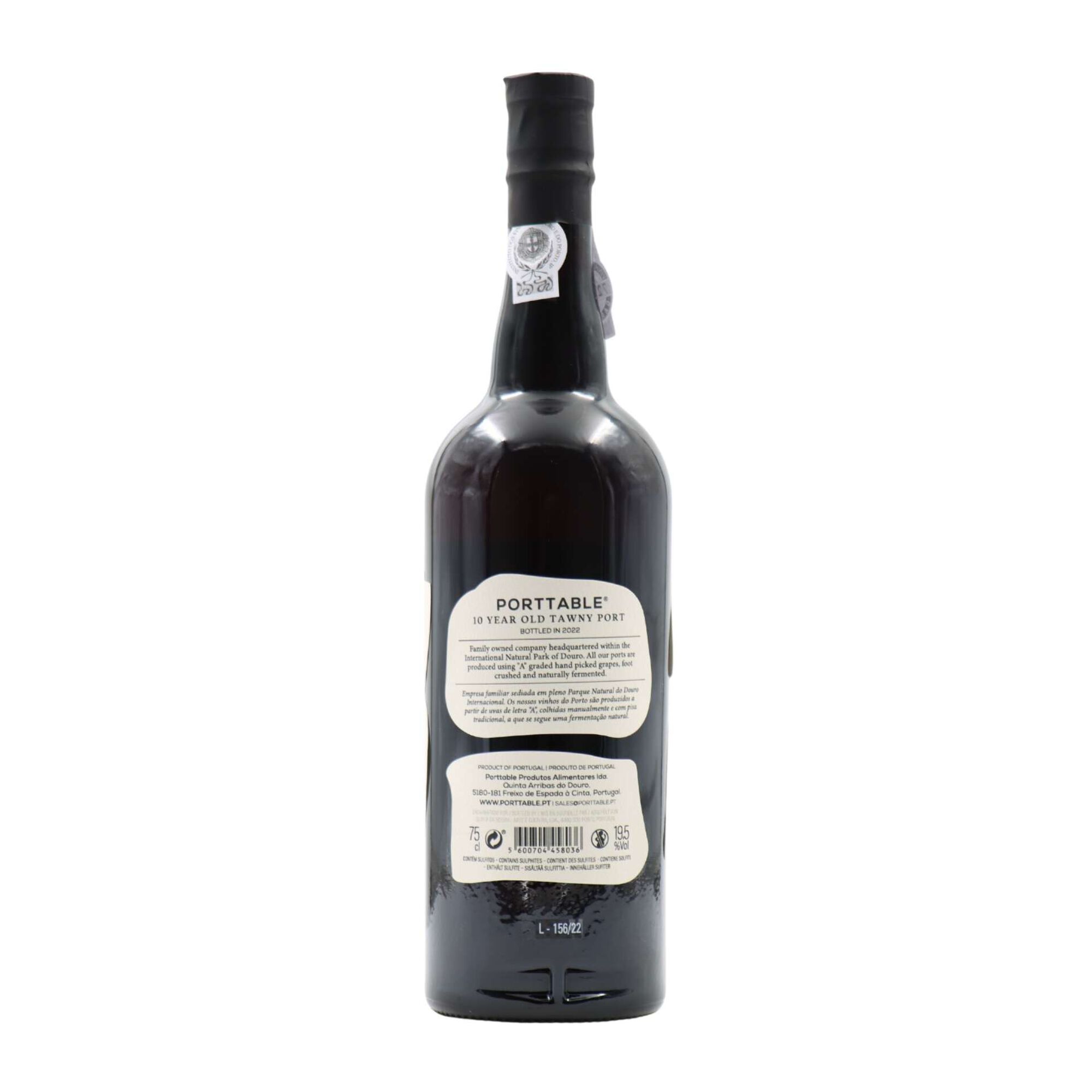 Porttable Vinho Do Porto 10 Anos