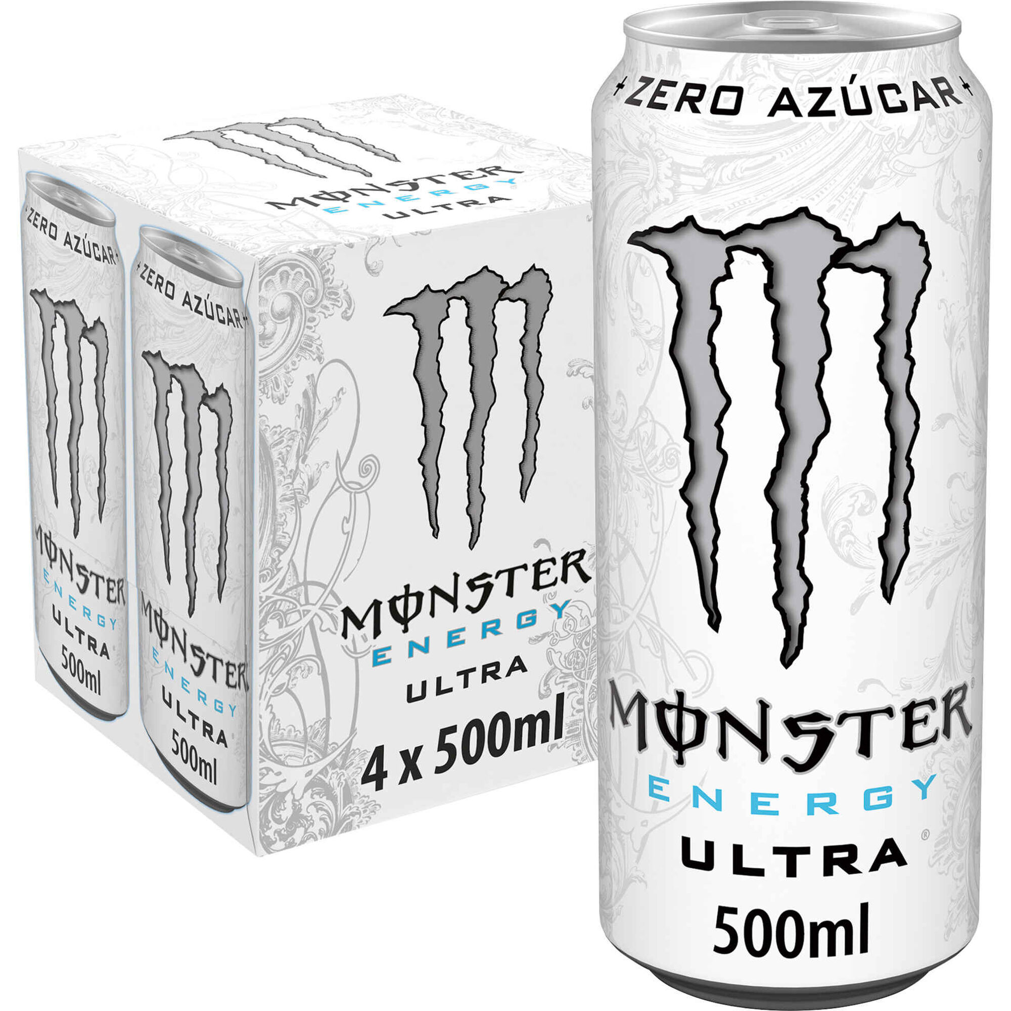 Bebida Energ&eacute;tica Ultra White Monster