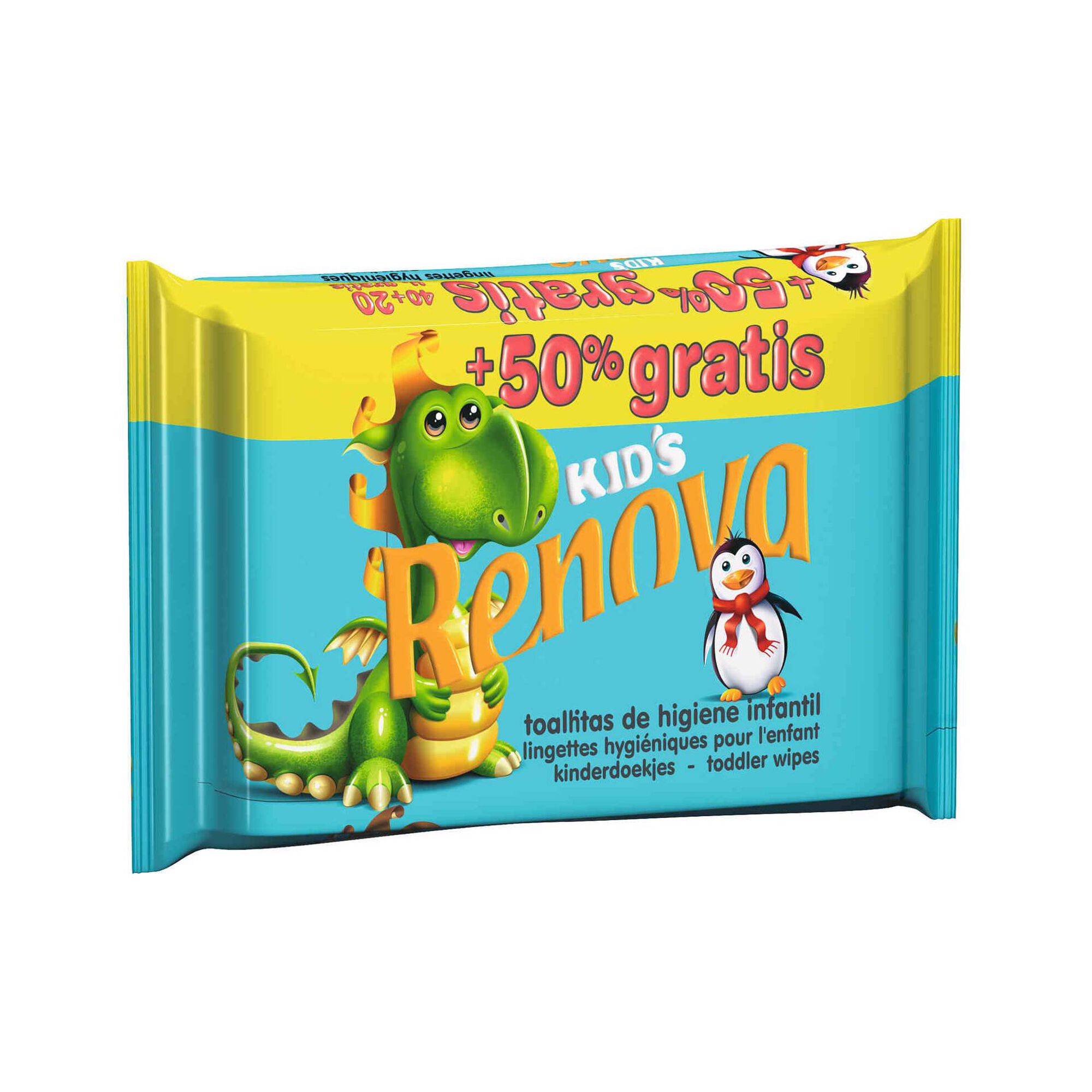 Papel Higiénico Húmido Kids Papel Higiénico Húmido Kids