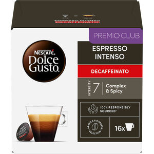 Cápsulas de Café Descafeinado Intenso Int 7 Nescafé Dolce Gusto