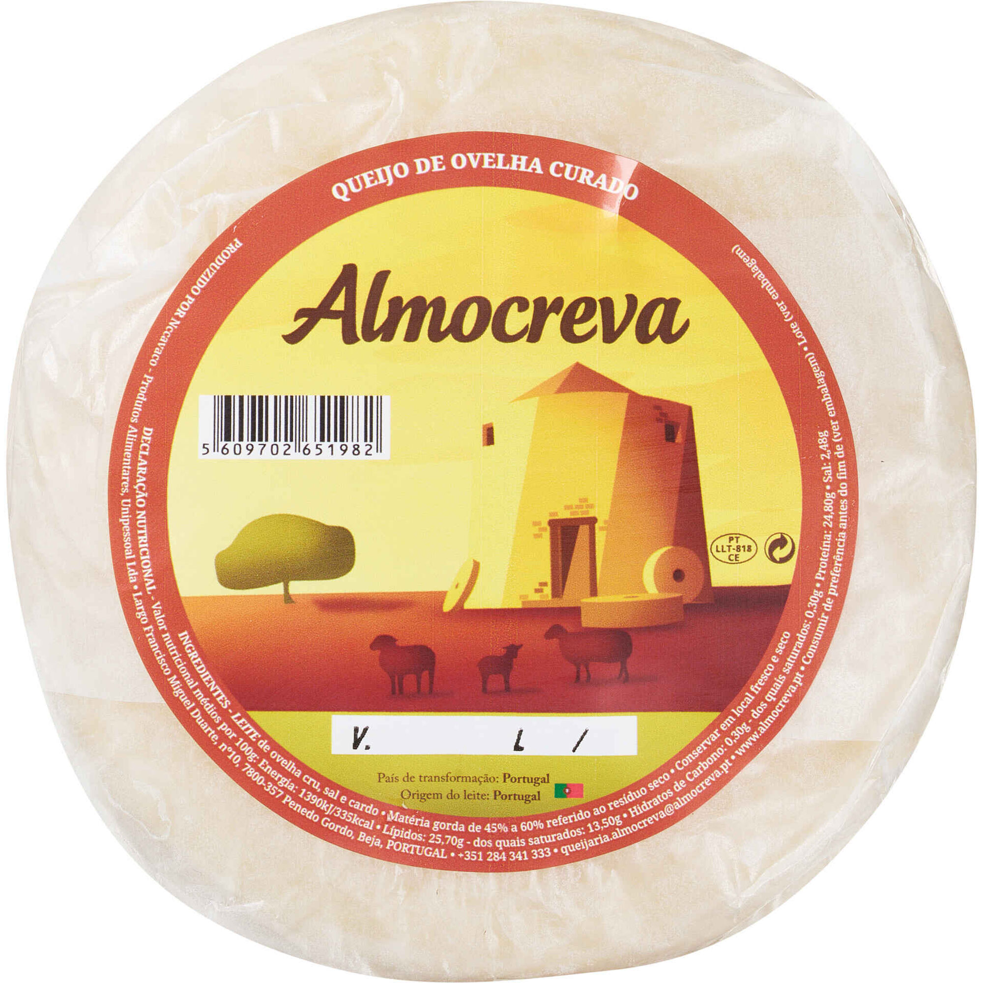 Queijo de Ovelha Curado Almocreva