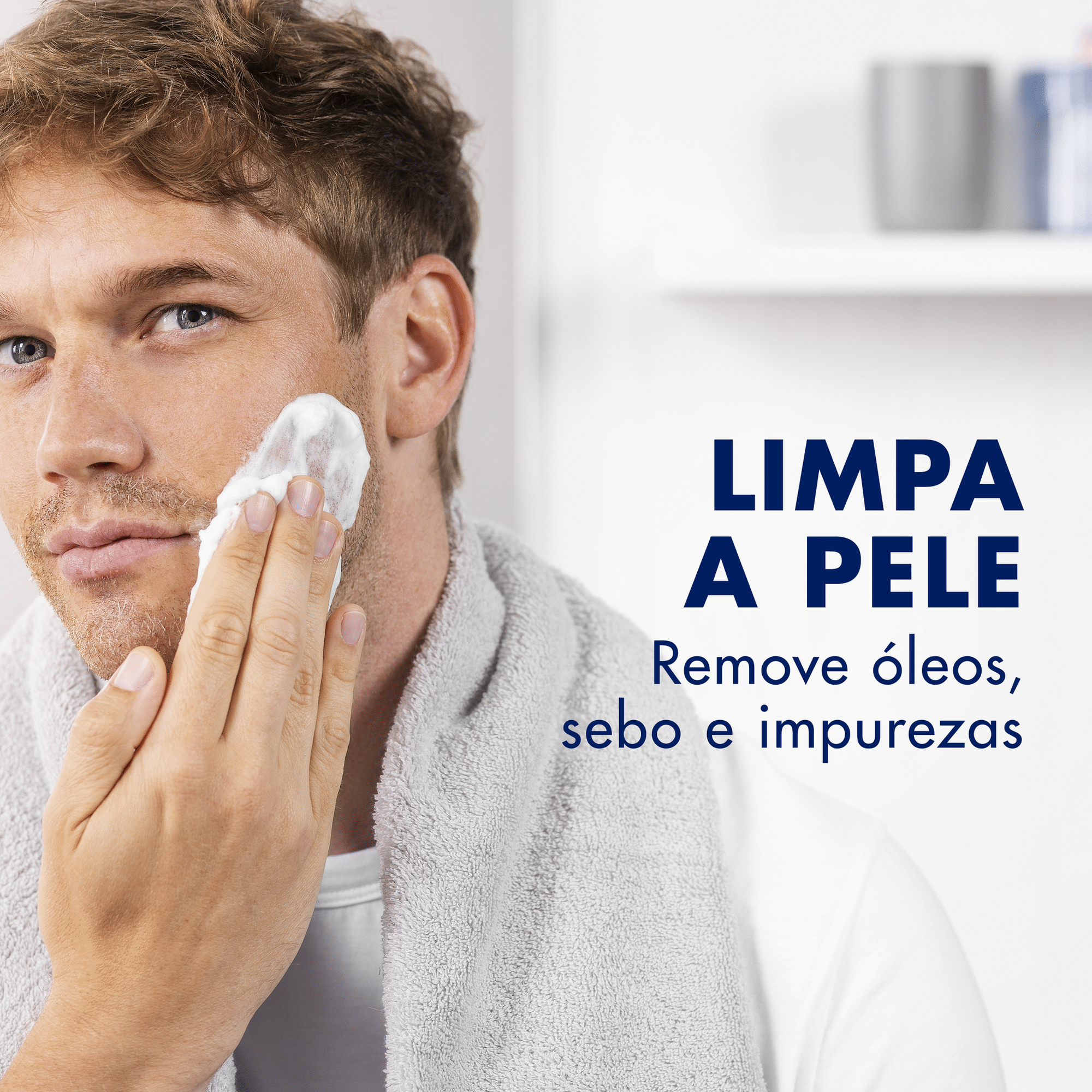 Gel de Barbear Limpeza Series Gillette