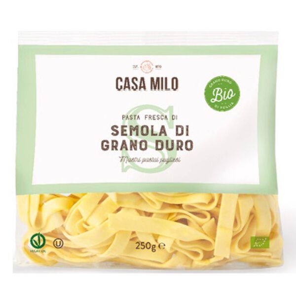 Tagliatelle Fresco Biológico Casa Milo