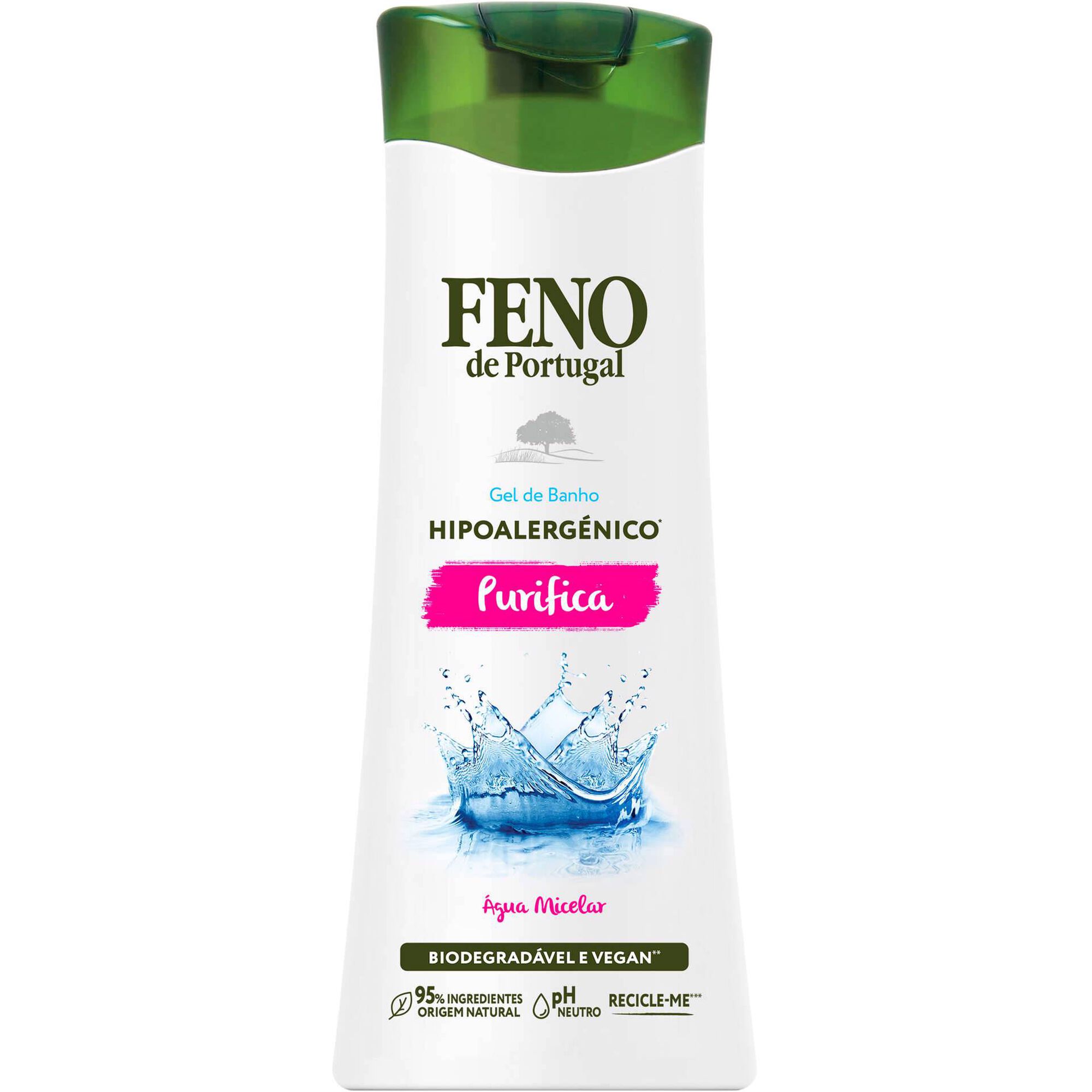 Gel de Banho Hipoalergénico Purifica Água Micelar