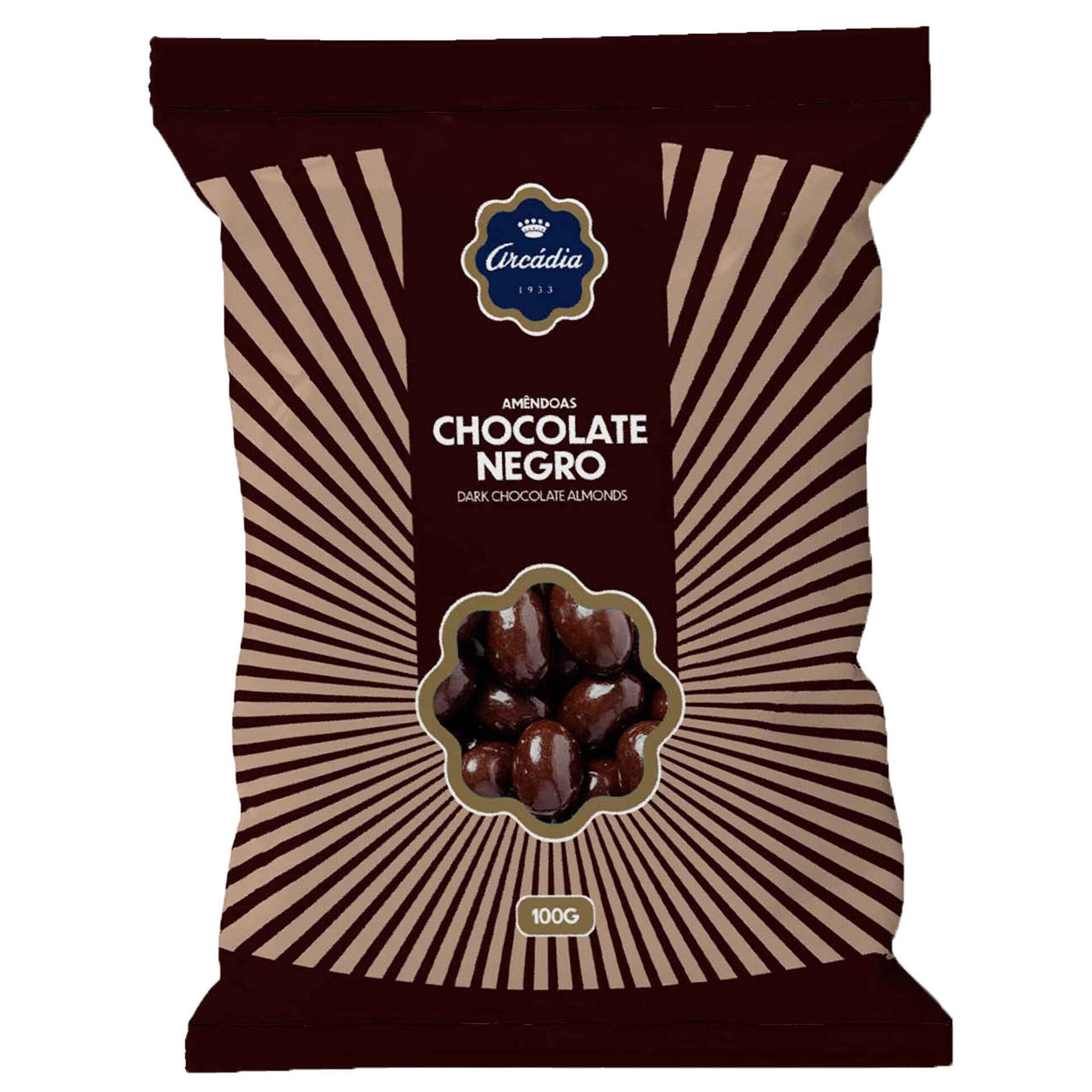 Am&ecirc;ndoas Chocolate Negro Arc&aacute;dia