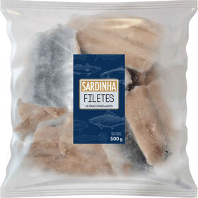 Filetes de Sardinha Congelada