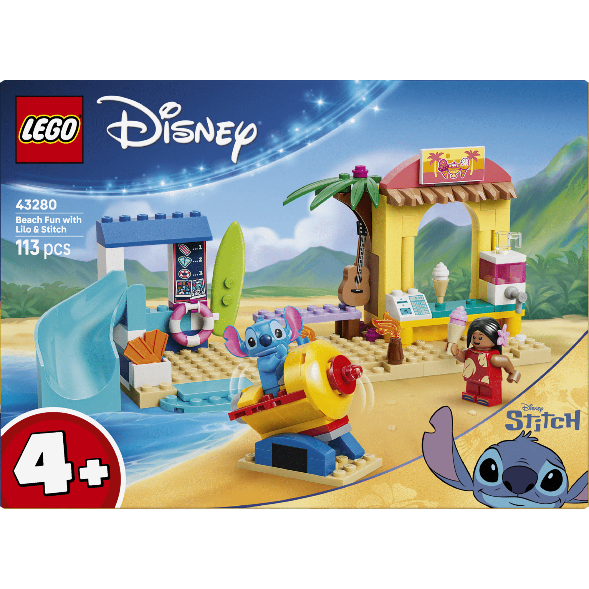 LEGO Disney - Divers&atilde;o na Praia com Lilo e Stitch - 43280, , ${viewtype