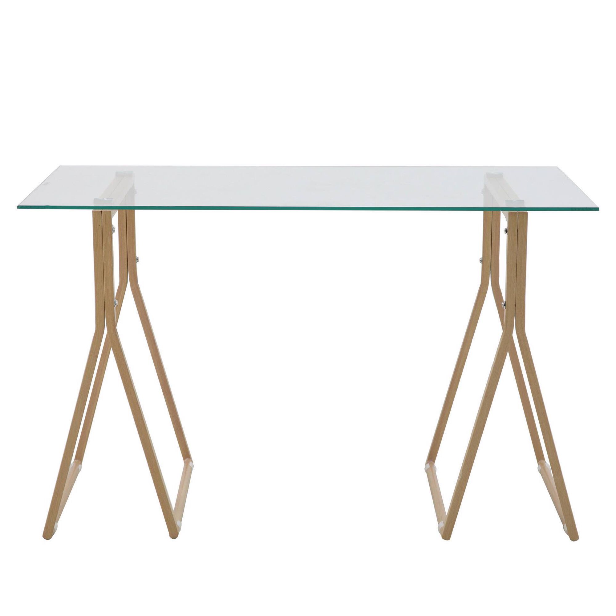 Secretária 120x60cm Vidro