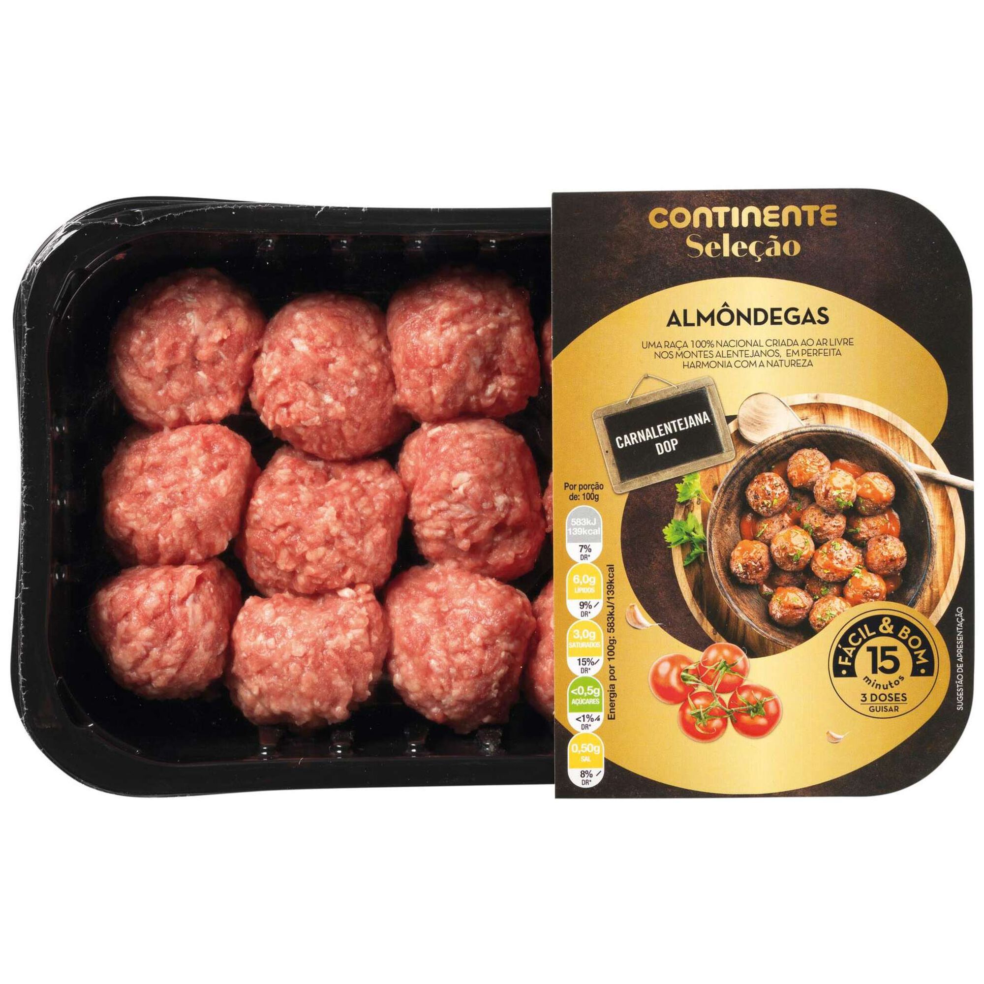Almôndegas de Bovino Carne Alentejana Almôndegas de Bovino Carne Alentejana