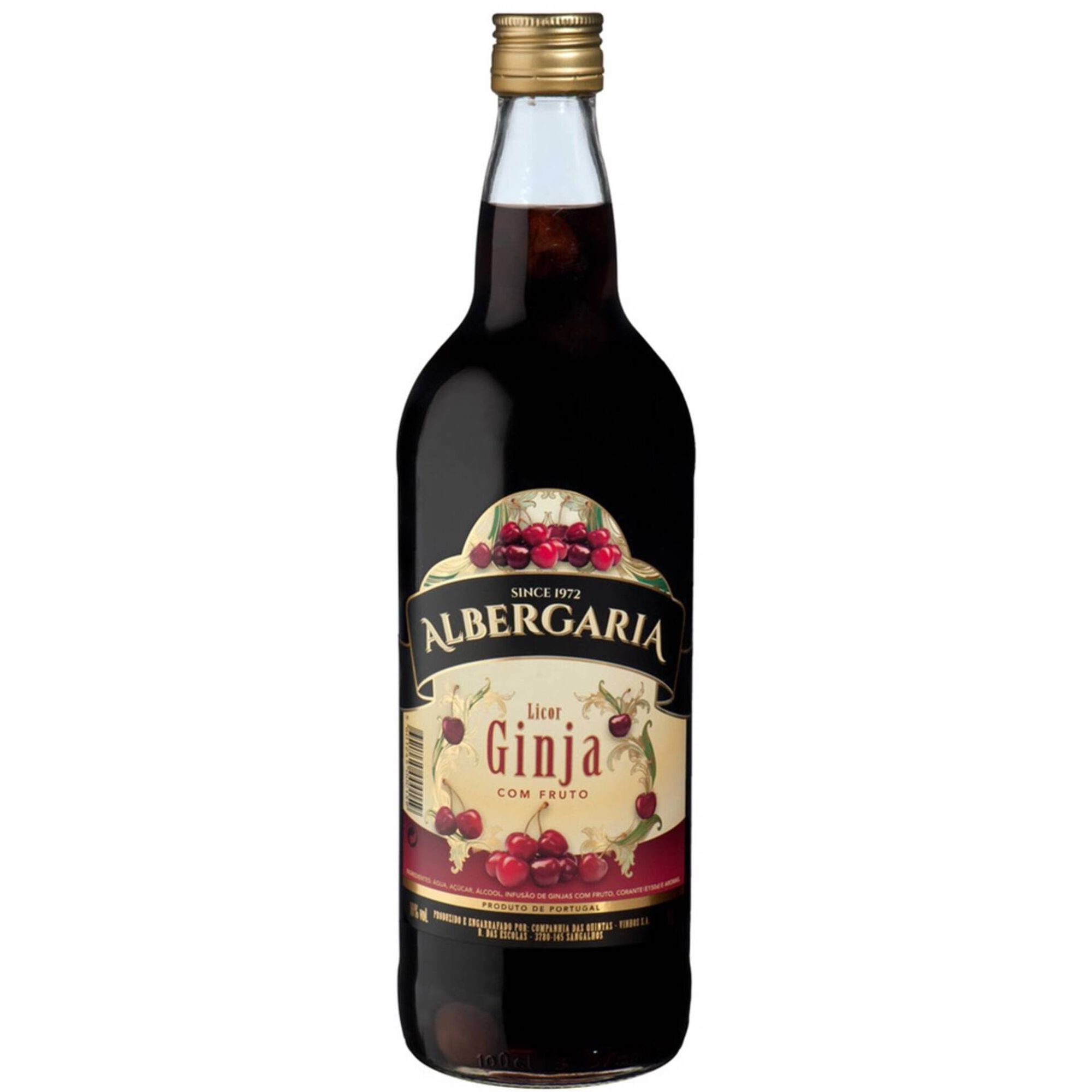 Licor de Ginja com Fruto Albergaria