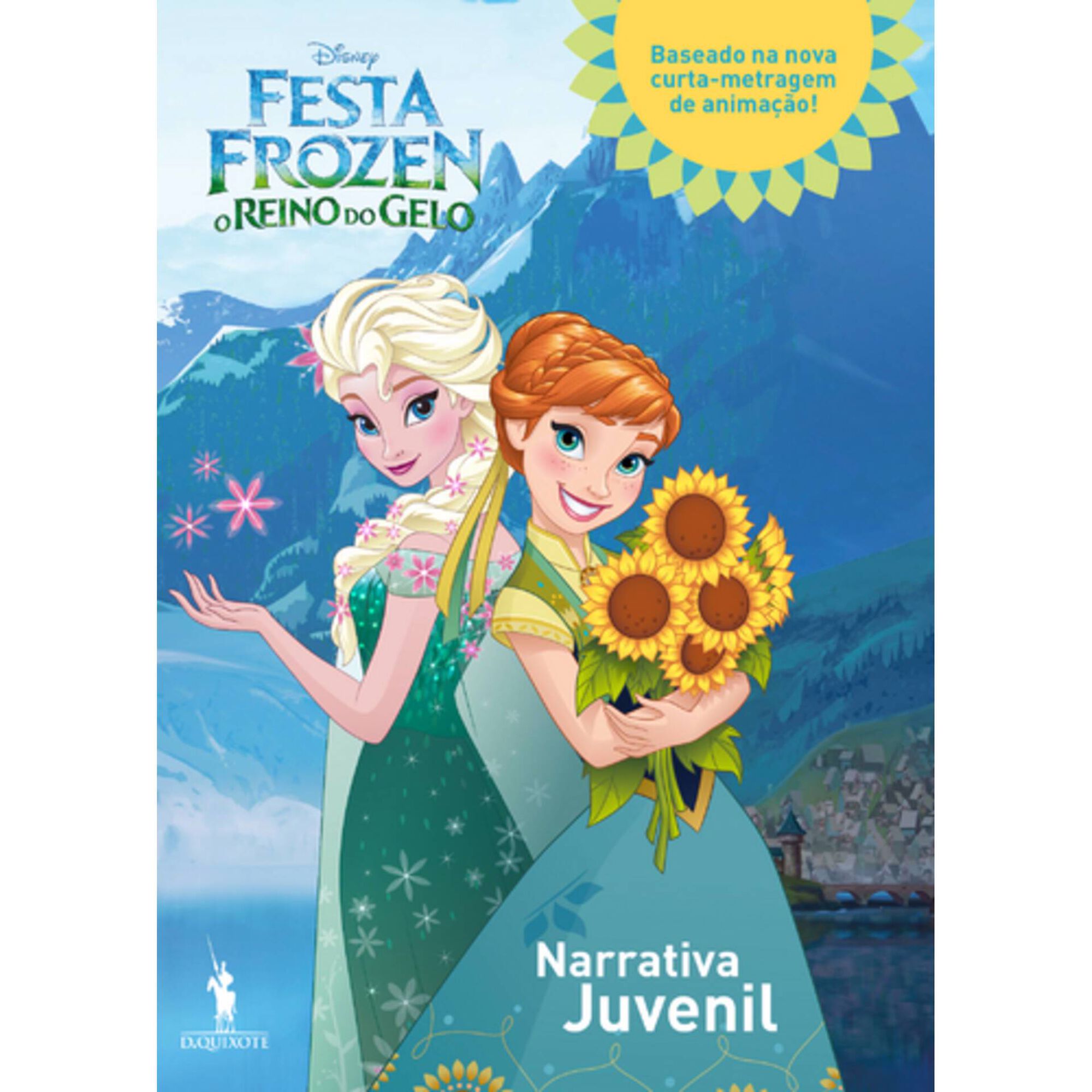 Festa Frozen: O Reino do Gelo - Narrativa Juvenil de Walt Disney
