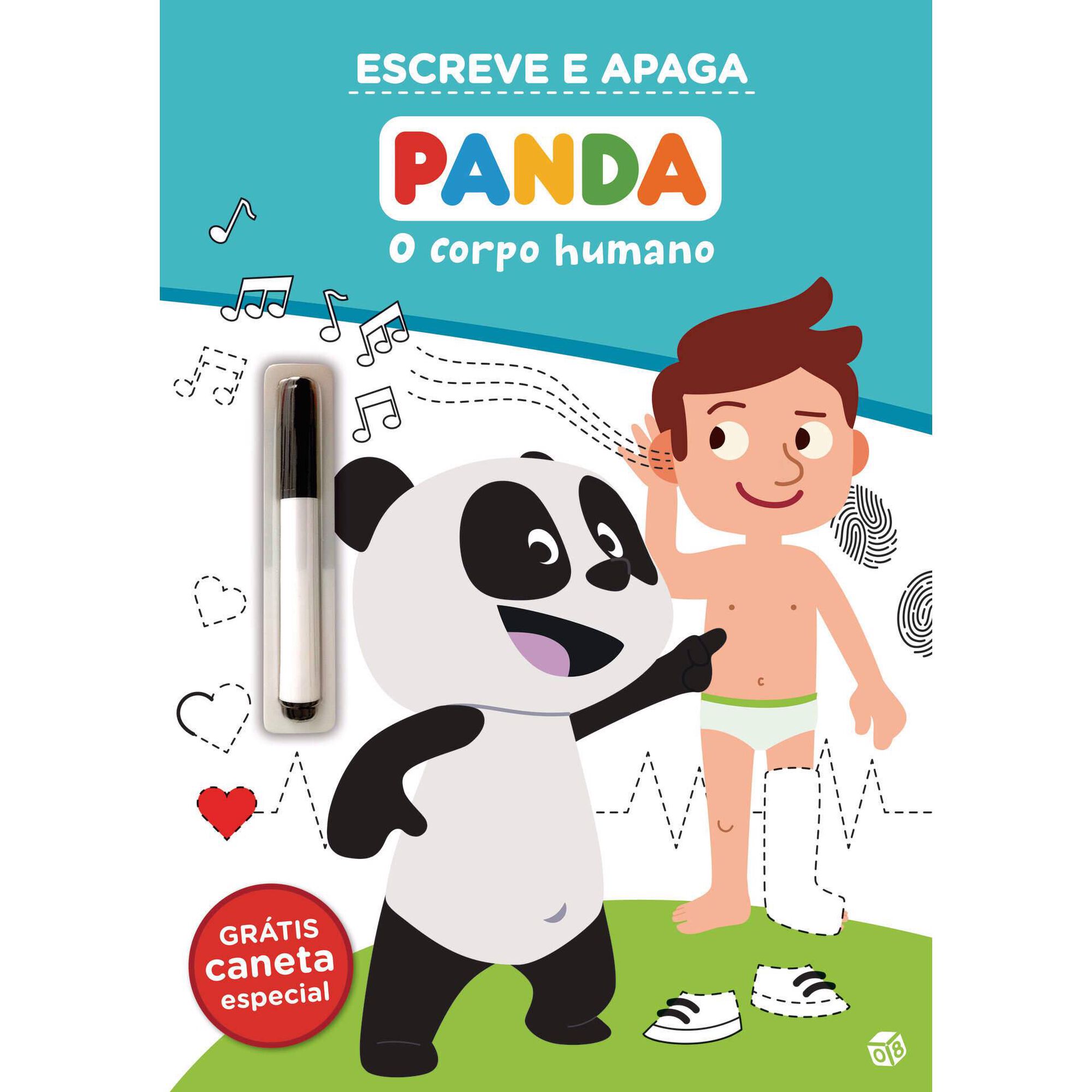Panda - Escreve e Apaga - O Corpo Humano