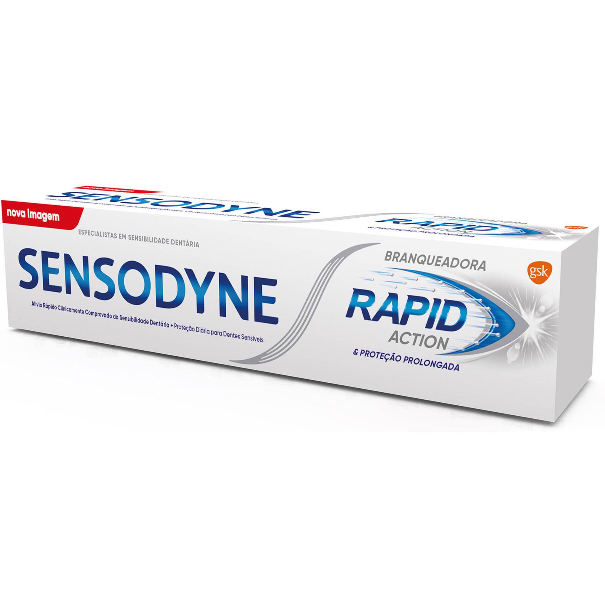 Pasta Dentífrica Rapid Branqueadora Pasta Dentífrica Rapid Branqueadora