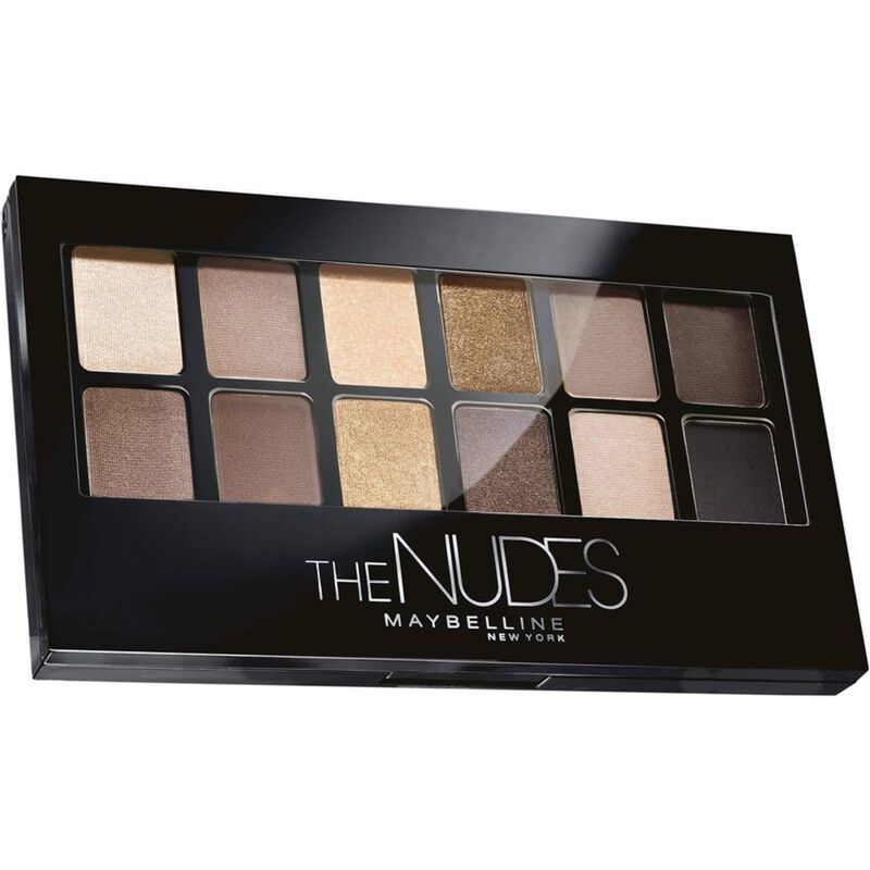 Palete Sombras de Olhos The Nudes Maybelline New York