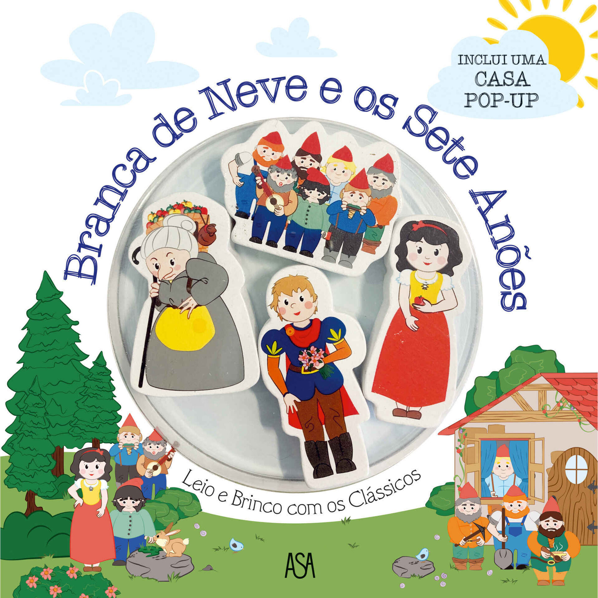 Leio e Brinco com os Clássicos - Branca de Neve e os Sete Anões