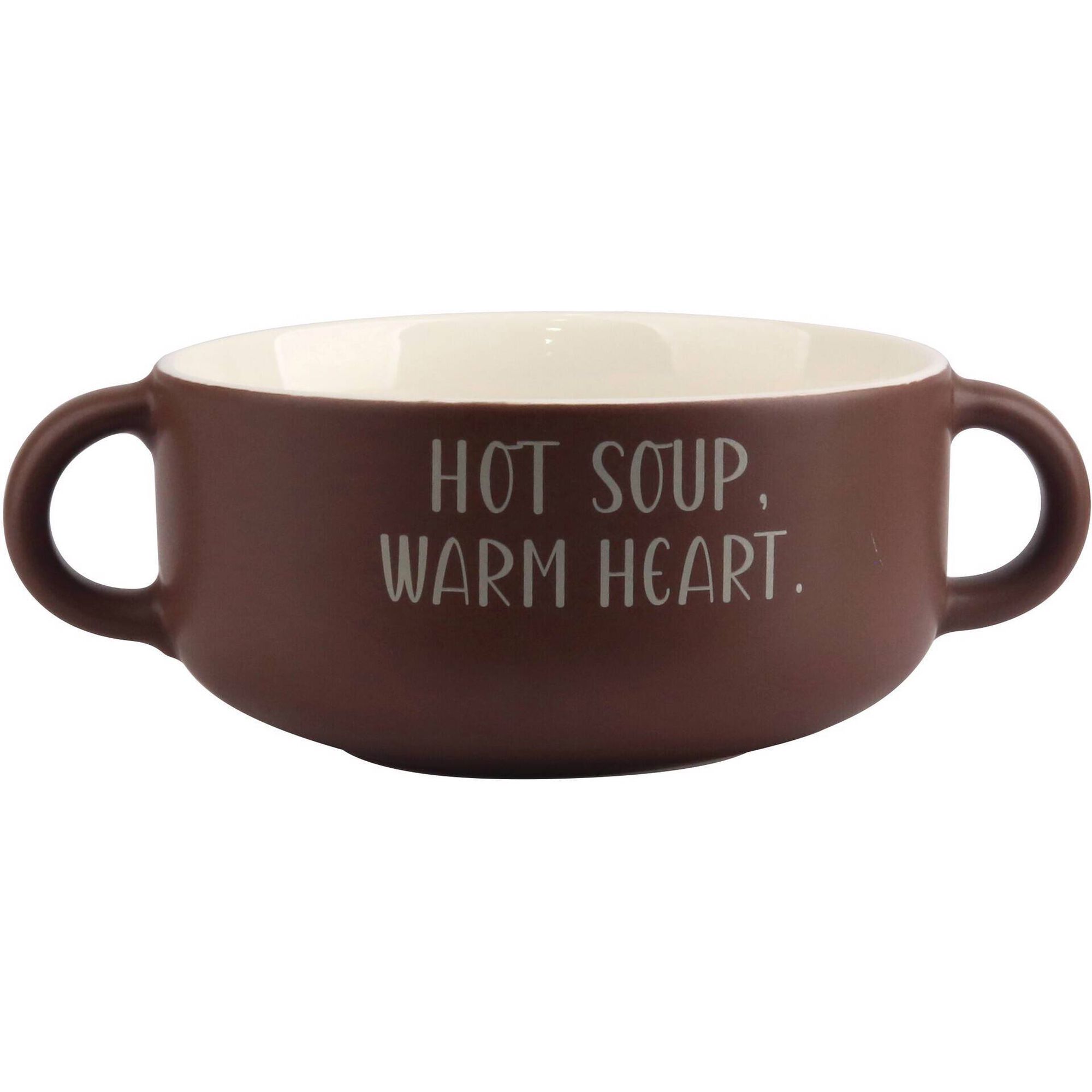 Conjunto 3 Peças Pequeno-Almoço Castanho