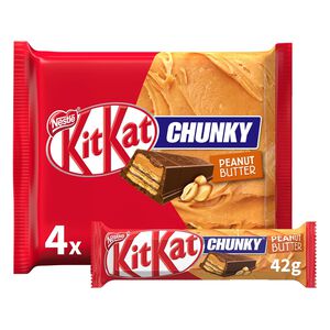 Snack de Chocolate de Leite e Manteiga de Amendoim Kit Kat