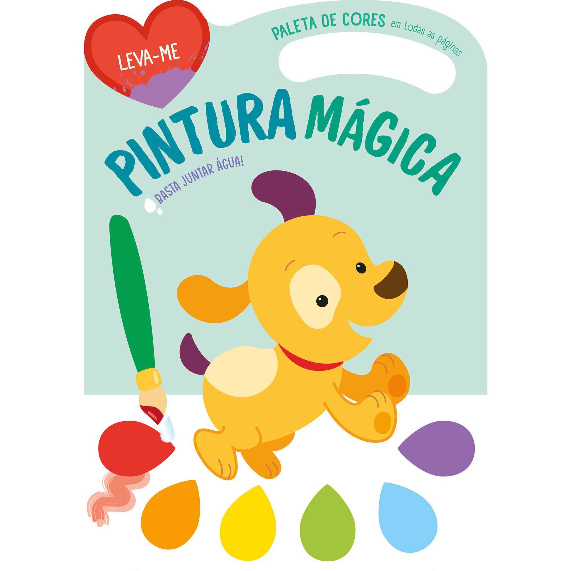 Pintura Mágica - Cão - Verde