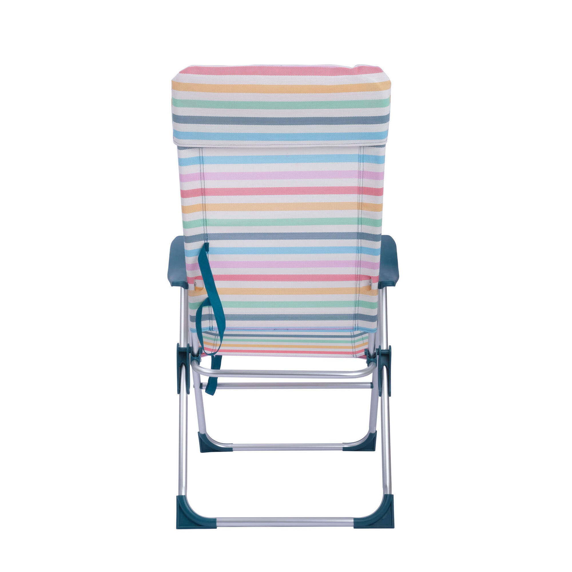 Cadeira de Praia Alumínio Pernas Altas Mar I Cadeira de Praia Alumínio Pernas Altas Mar I