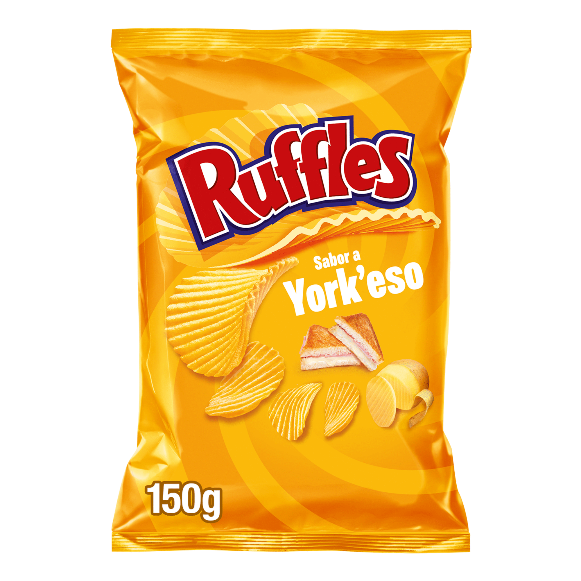 Batata Frita Ondulada Sabor Yorkeso