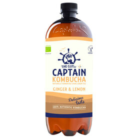 Bebida Kombucha Gengibre e Limão Bebida Kombucha Gengibre e Limão