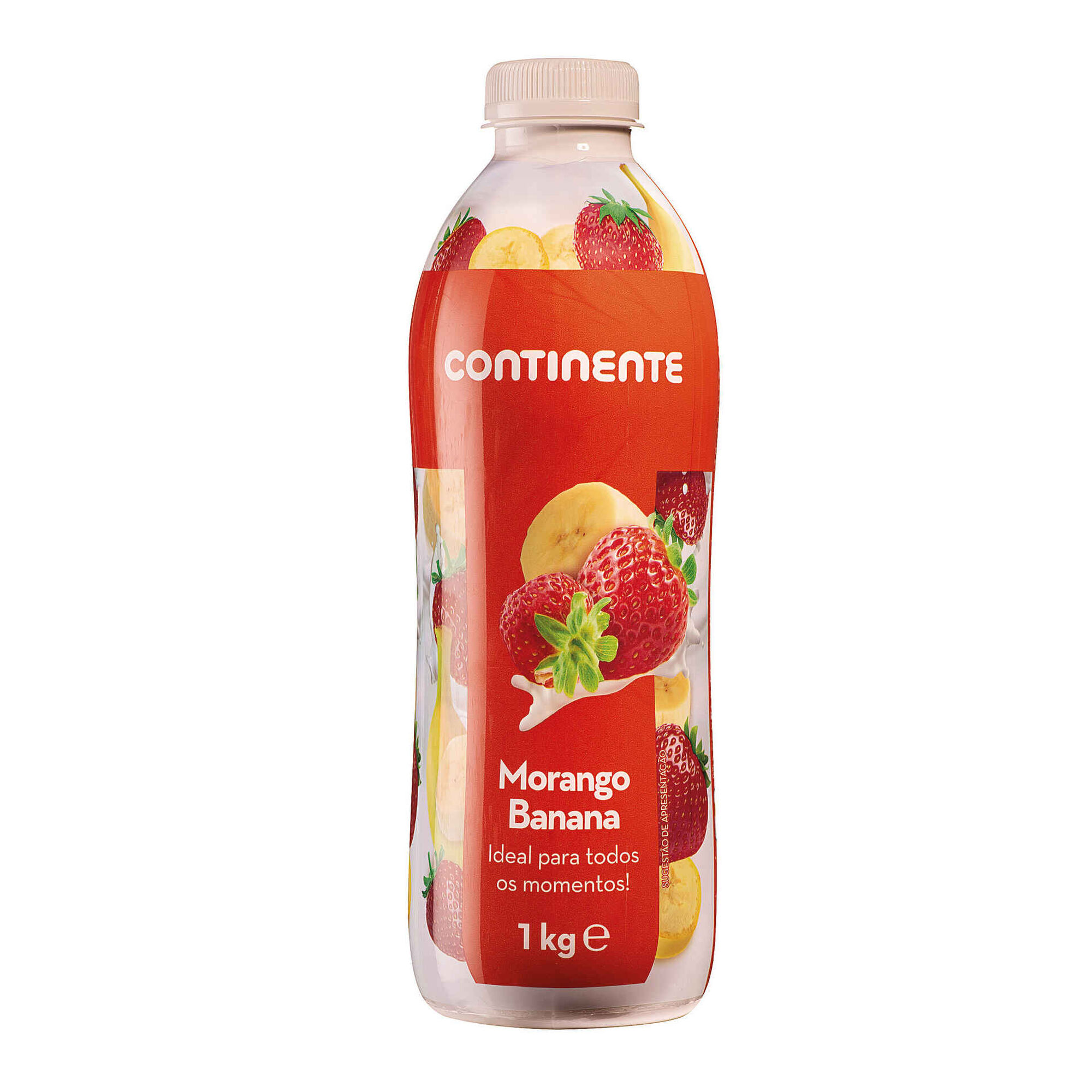 Iogurte Líquido Morango e Banana