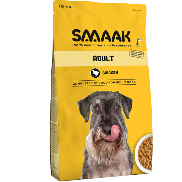 Ração para Cão Adulto Frango Smaak