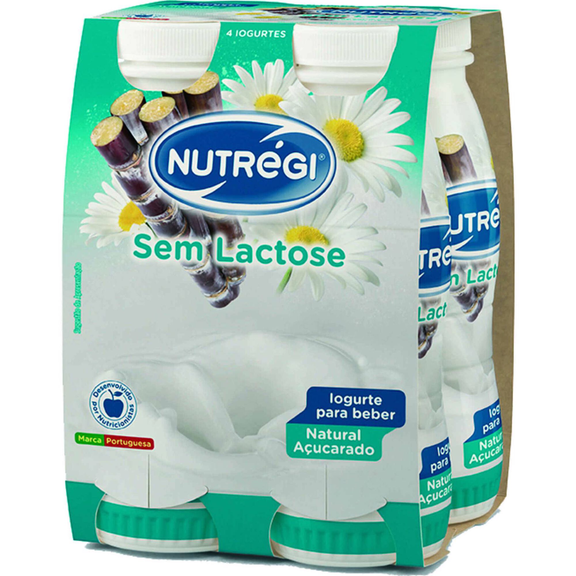 Iogurte Líquido Natural Açucarado sem Lactose