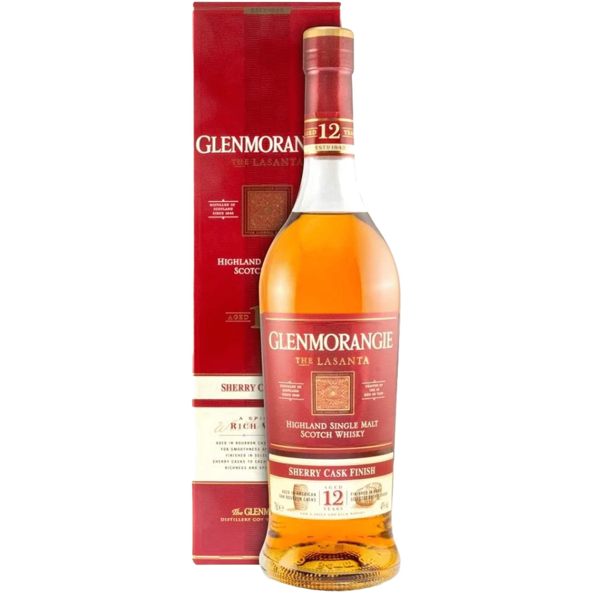 Whisky Glenmorangie Lasanta Sherry 12 Anos Malt