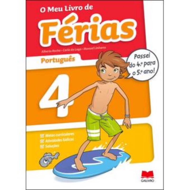 O Meu Livro de Férias Português - 4.º e 5.º Ano de Gailivro