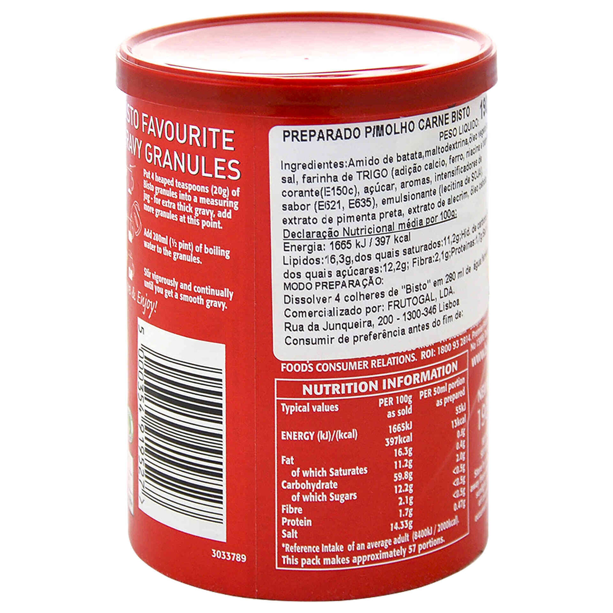 Preparado para Molho de Carne