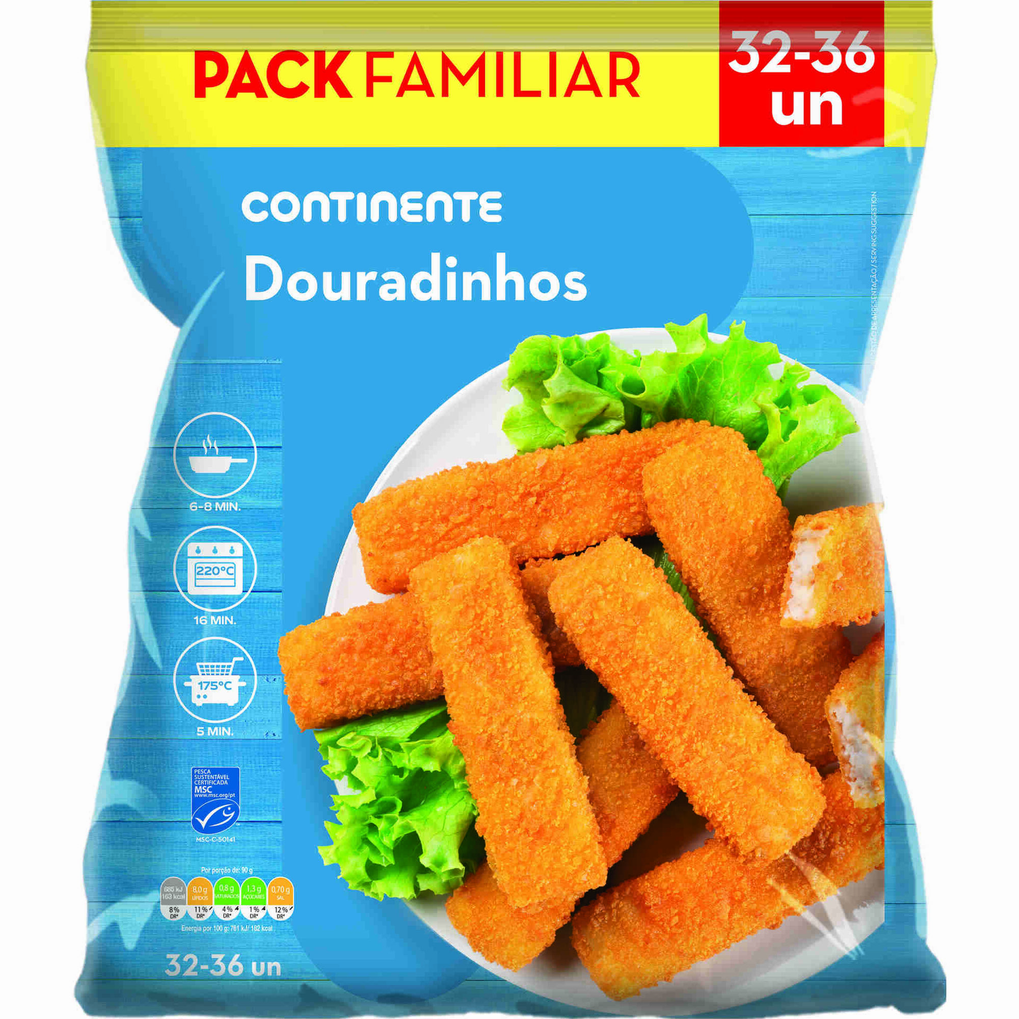 Douradinhos de Peixe Continente