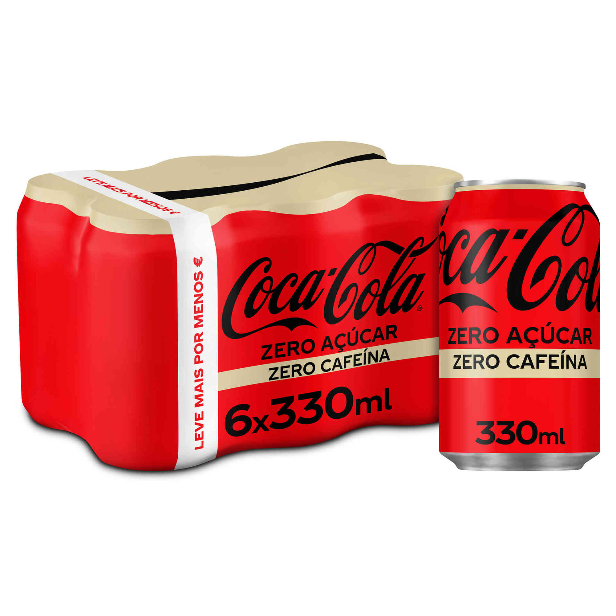 Refrigerante com Gás Cola Zero Açúcar Zero Cafeína