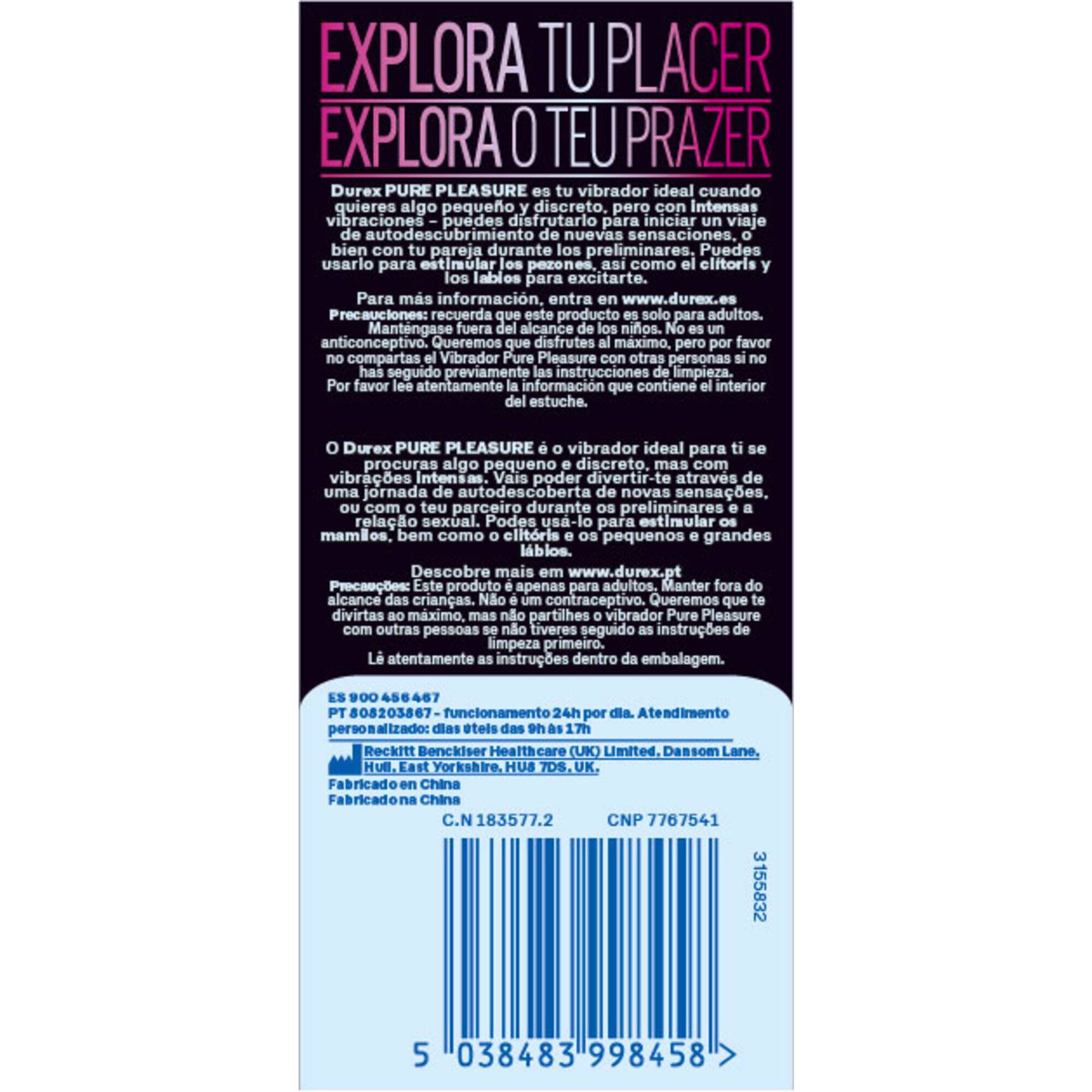 Estimulador Intense Orgasmic Pure Pleasure