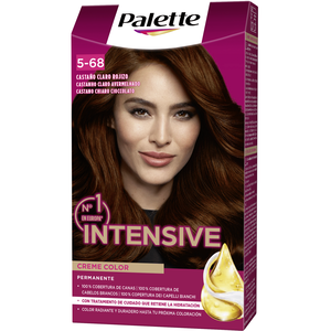 Coloração Permanente Intensive Castanho Claro Avermelhado 5.68 Schwarzkopf Palette