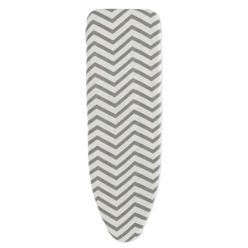 Cobertura Tábua Engomar com Forro 135x53cm Zig Cinza Kasa