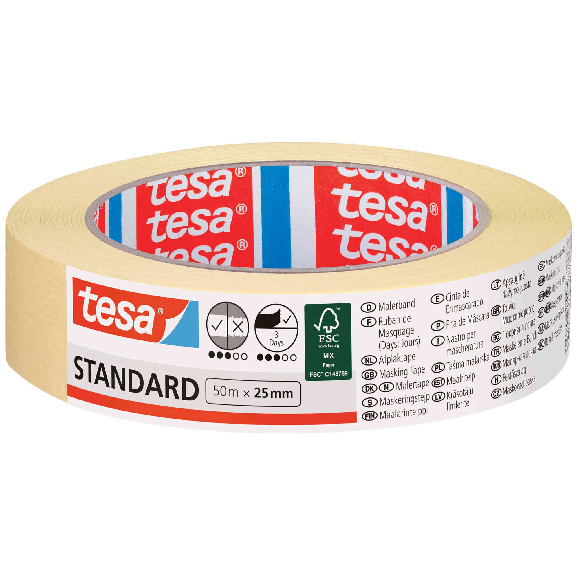 Fita Pintura Profissional 25mmx50mts