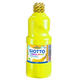 Guache Amarelo School Paint 500ml Giotto