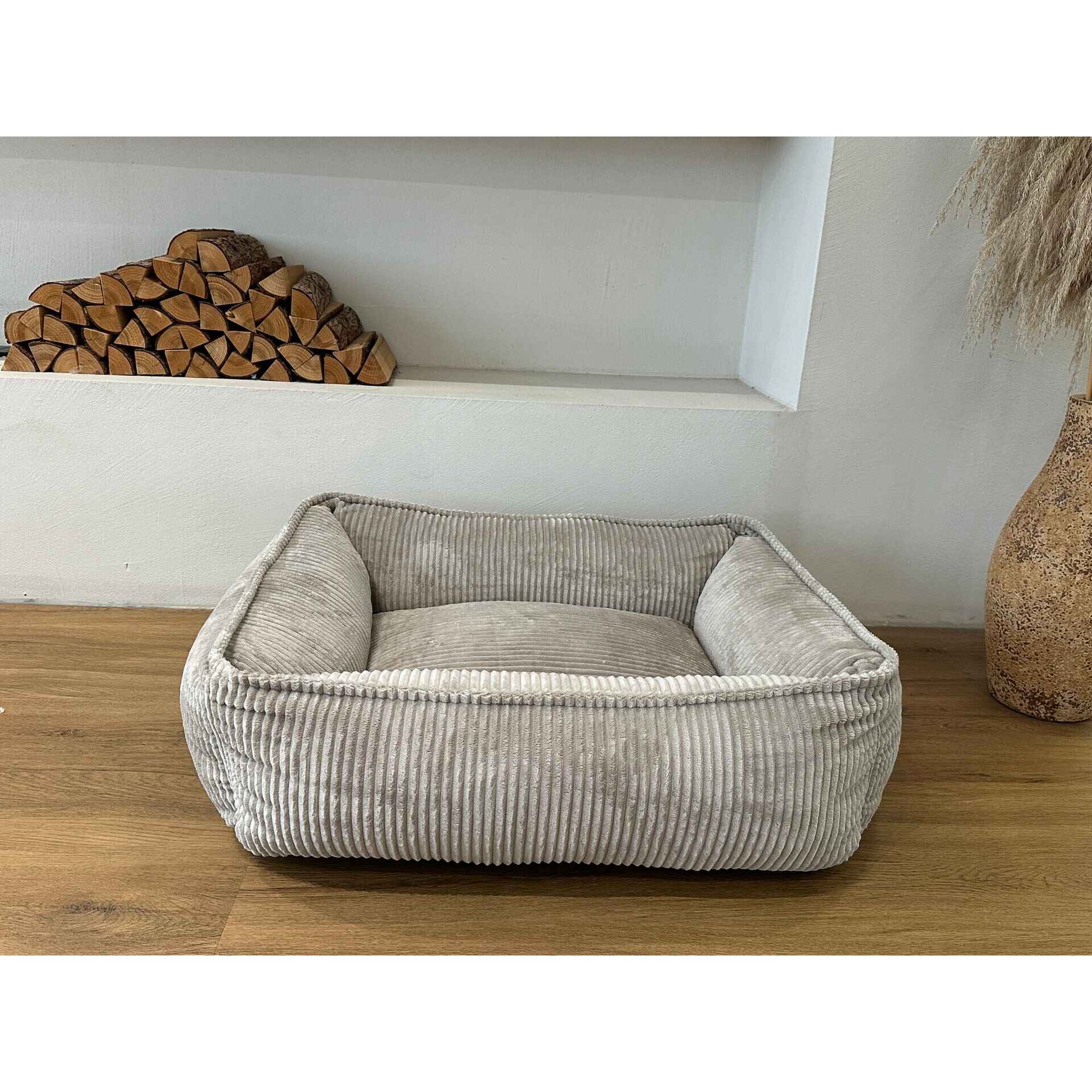 Cama Velvet Castanho 78cm Lupi Linx