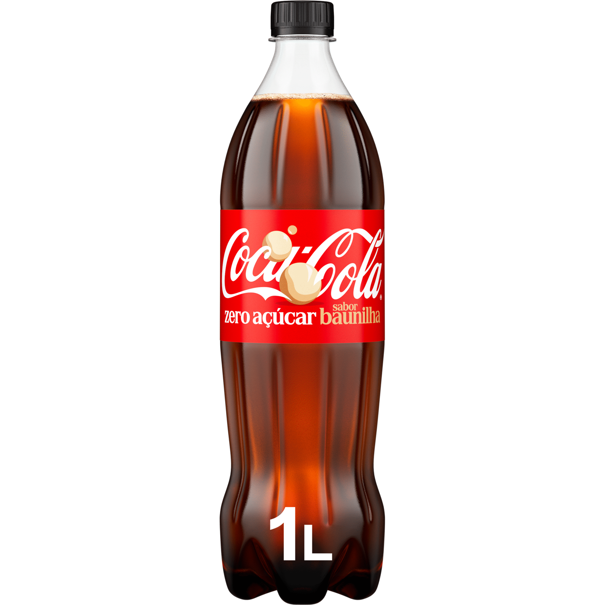 Refrigerante com G&aacute;s Cola Zero Baunilha Coca-Cola