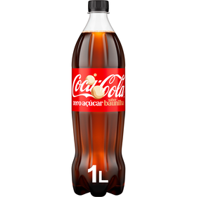 Refrigerante com Gás Cola Zero Baunilha Coca-Cola