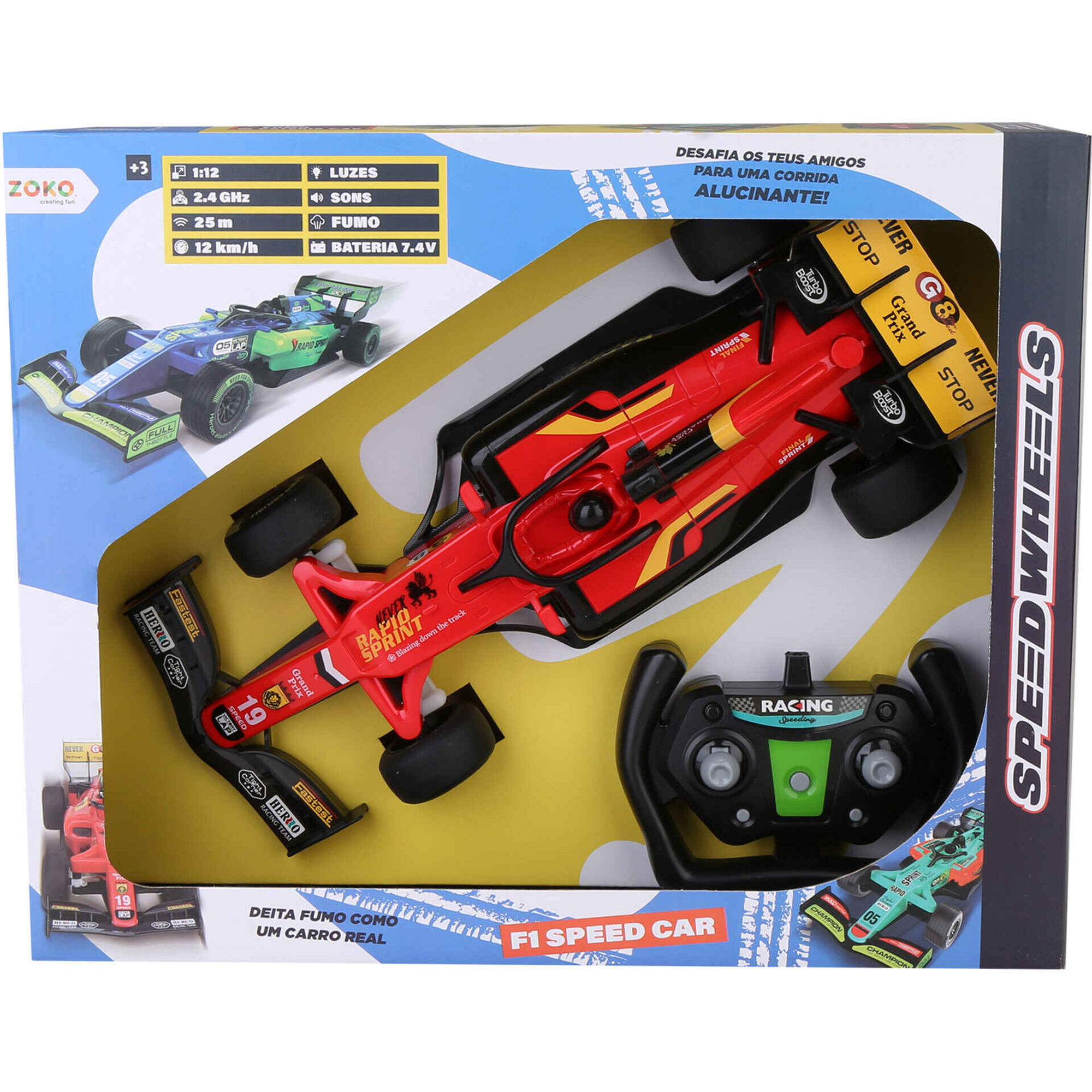 F1 Speed Car 1:12  (v&aacute;rios modelos)