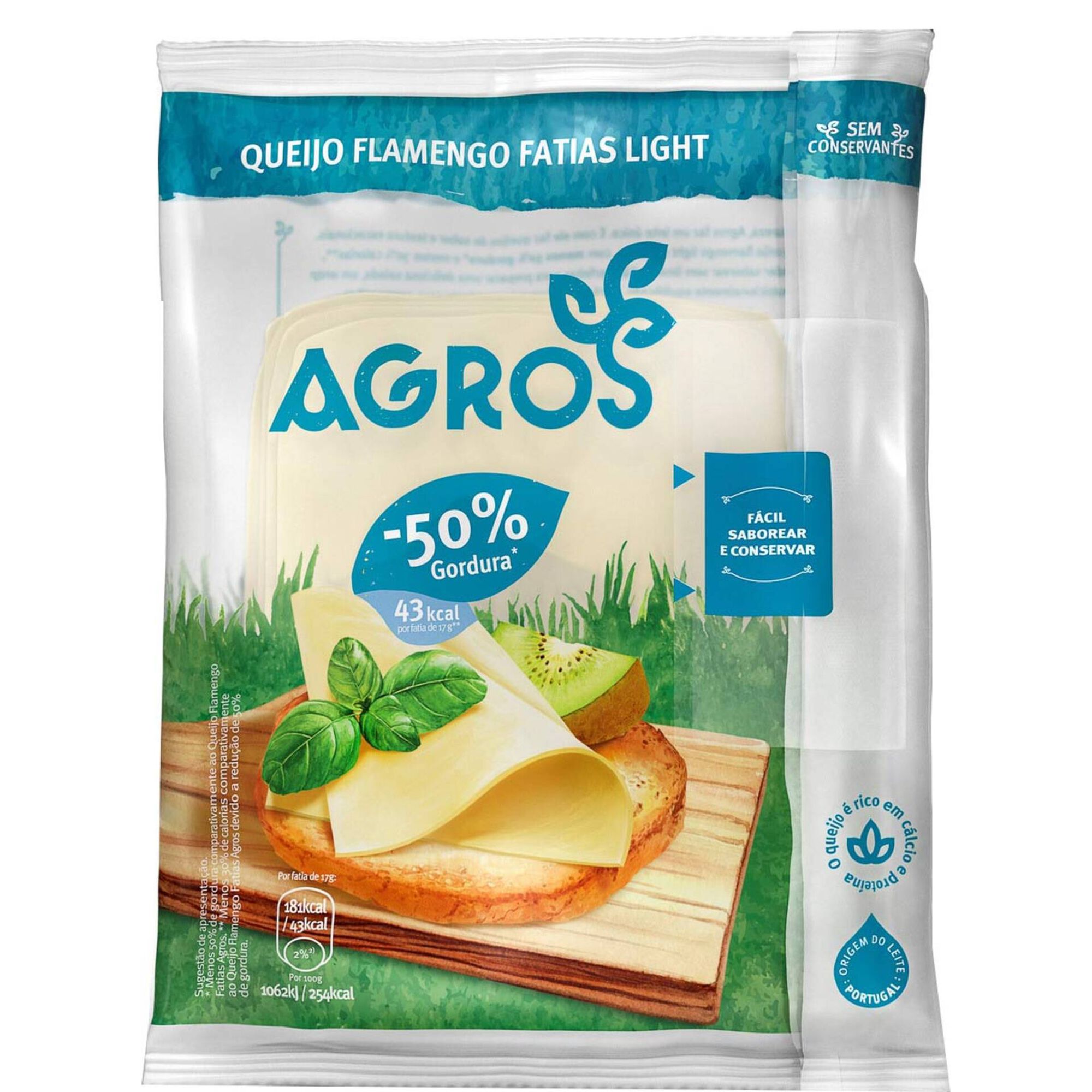 Queijo Flamengo Light Fatiado Queijo Flamengo Light Fatiado