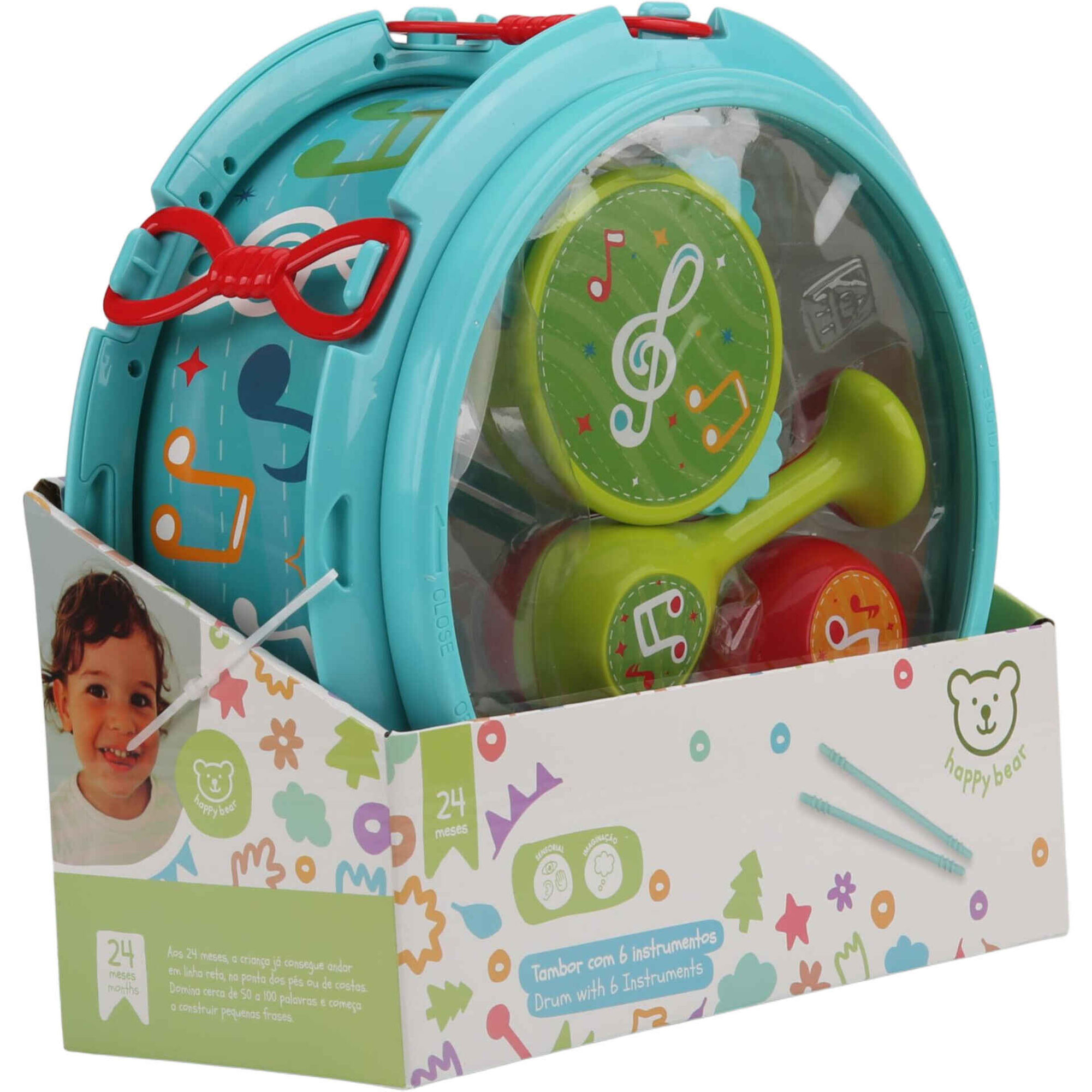 Zoko Happy Bear - Tambor e Instrumentos