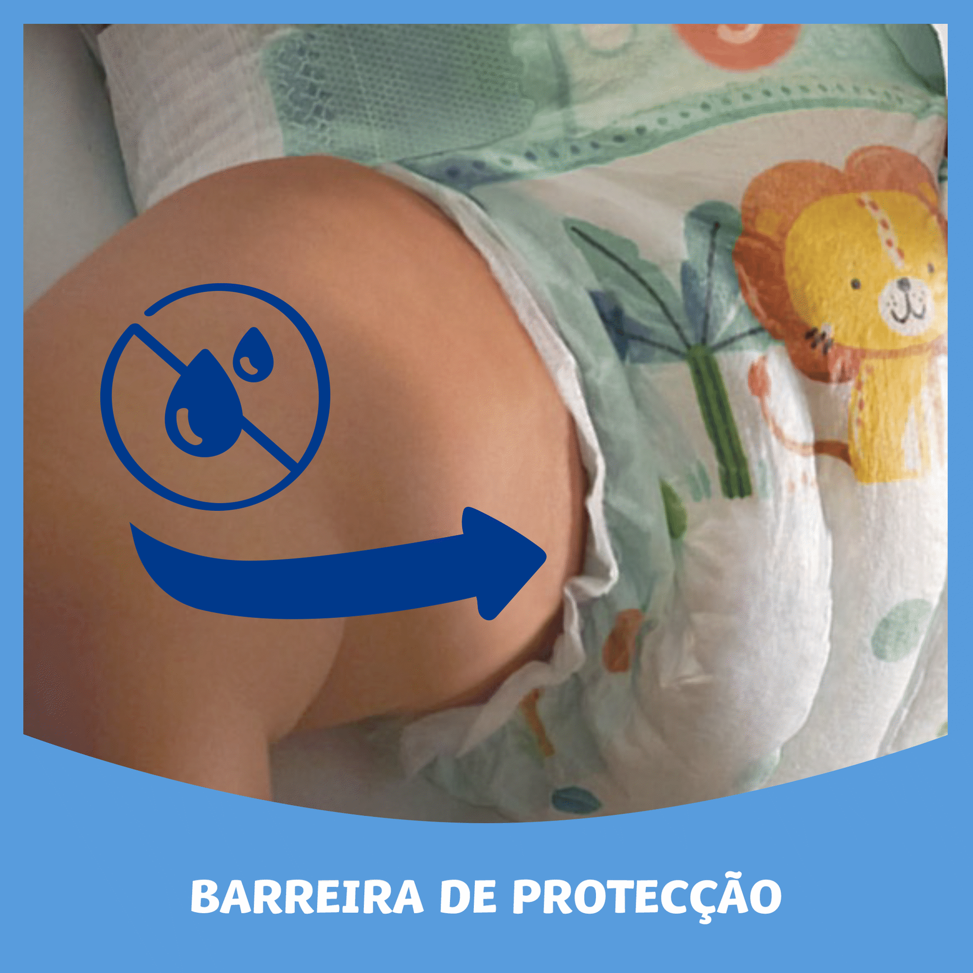 Fraldas Beb&eacute; Seco 15kg+ T7 Dodot
